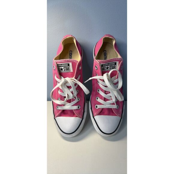 Converse All Star Low Top Sneakers Pink sz 8 sz 6 - Picture 1 of 6